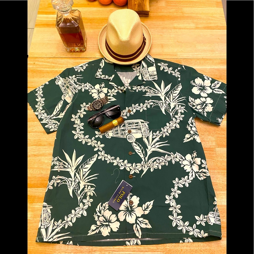 Polo by Ralph Lauren Men’s Hawaiian shirt size (L)